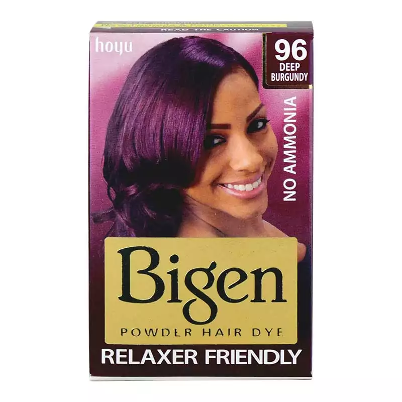 Bigen Hair Dye 96 Deep Burgundy (G) 6g BR26 Pack of 6