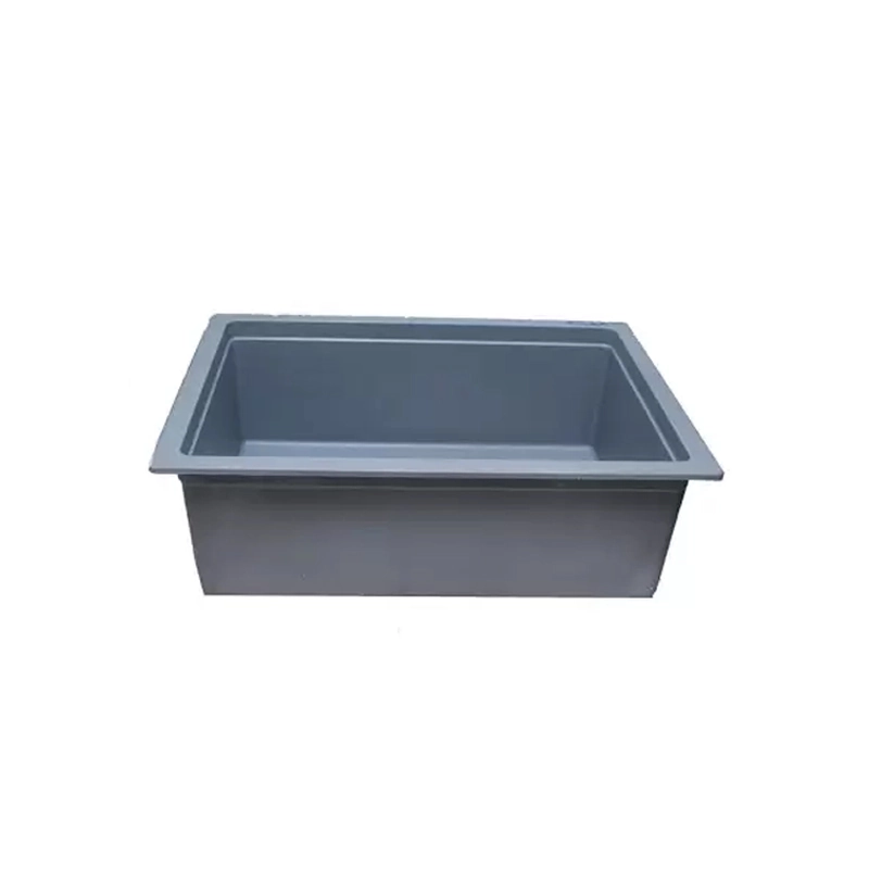 Plastic Storage Box 62CM Silver Without Lid Counter Top