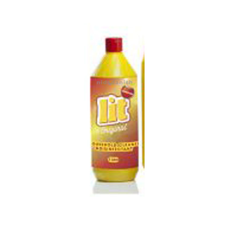 LIT Household Cleaner & Disinfectant for Tiles, Showers, Sinks & Kitchen Worktops Original 1L