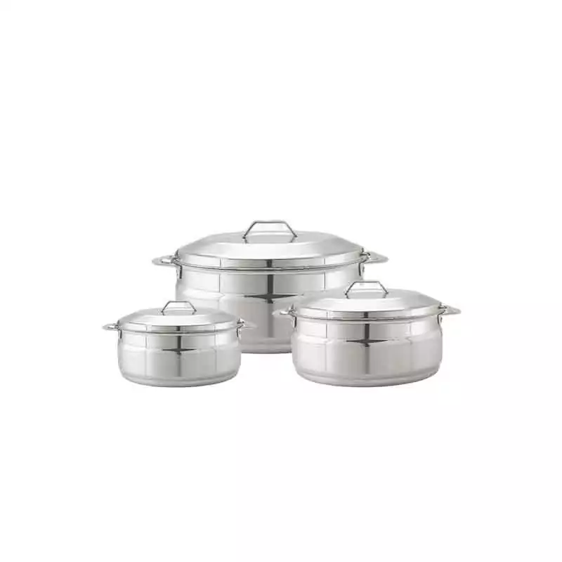 Hotpot Esteelo Crysta 2000/3000/4000 Stainless Steel Casserole Insulated Food Warmer