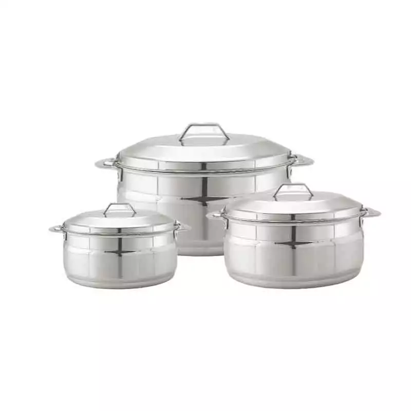 Hotpot Esteelo Crysta 4000/6000/8000 Stainless Steel Casserole Insulated Food Warmer