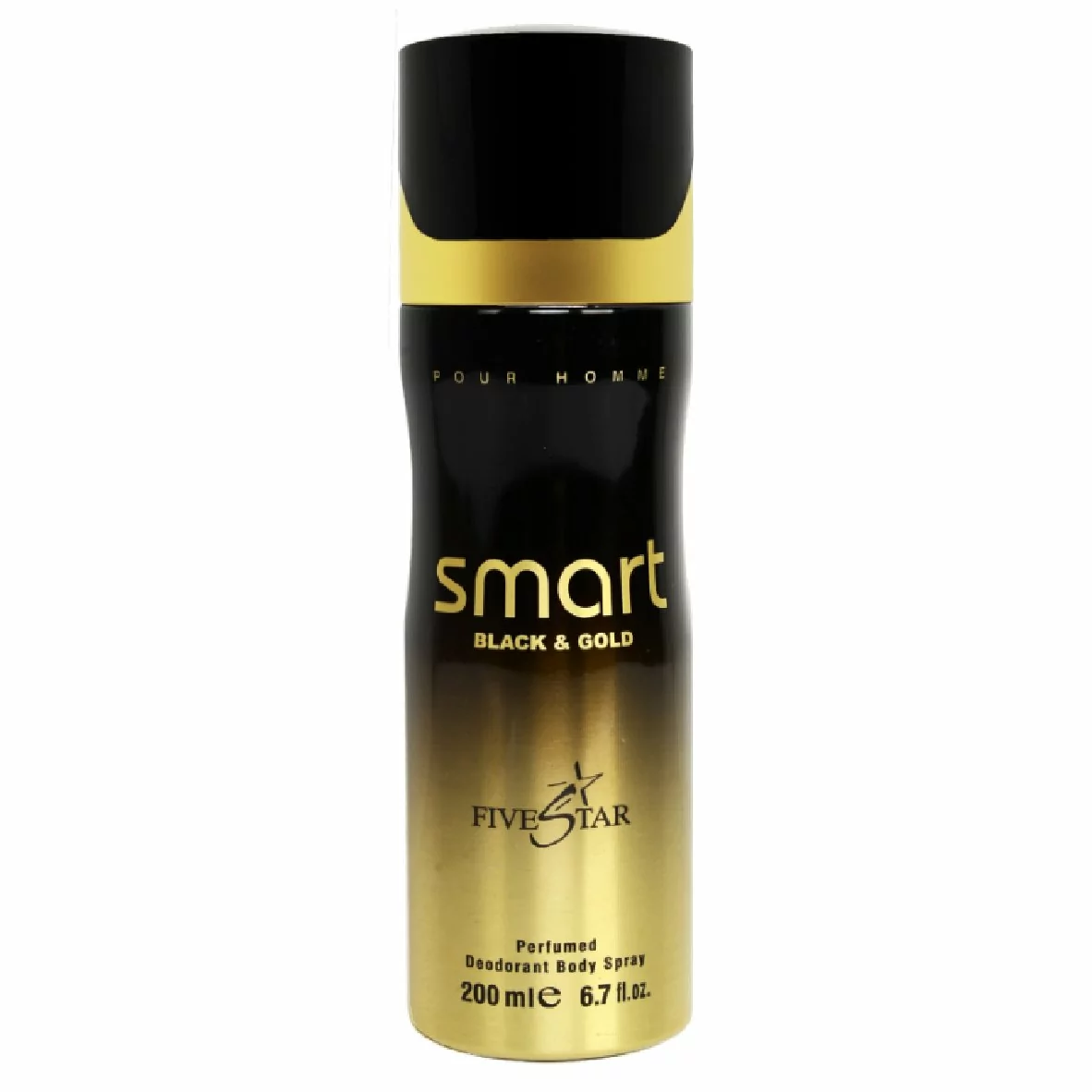 Fivestar Body Spray 200ml Smart Black & Gold for Her