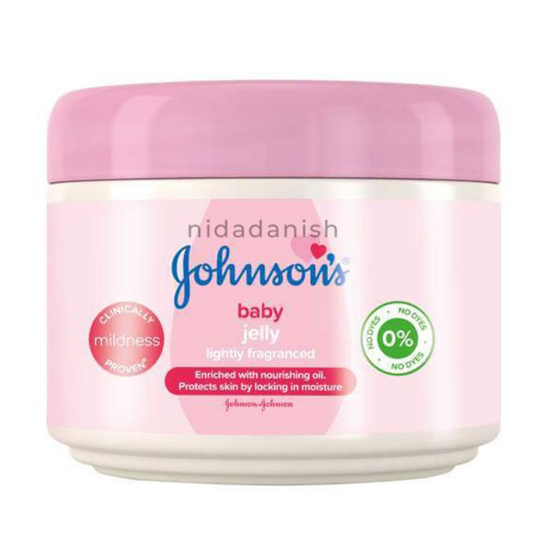 Johnsons Baby Jelly Scented Lightly Fragranced, Enriched with Nourishing Oil, Moisture Protect, Dermatologist & Allergy Tested, Hypoallergenic,100ml 2817