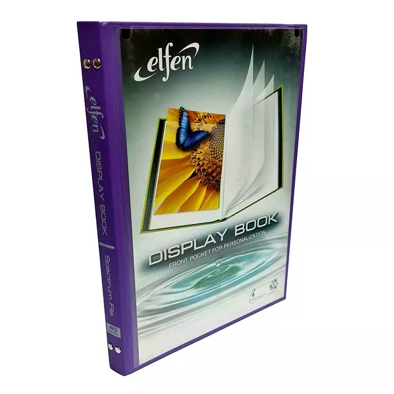 Elfen Display File A4 40 Pockets P03956