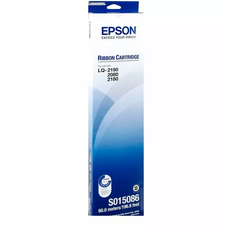 Epson SIDM Ribbon Cartridge Black LQ-2190 C13S015086