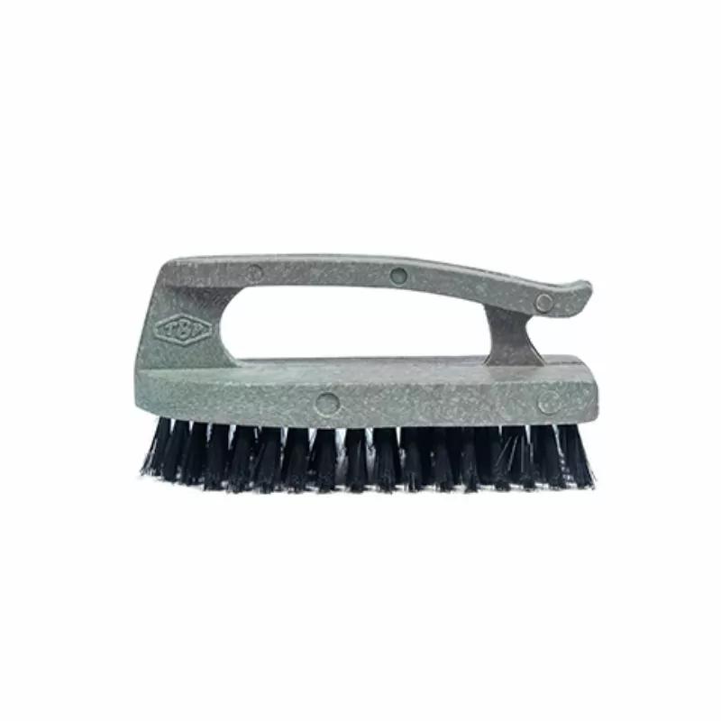 TBP Iron Hand Scrubbing Laundry Brush Black 140 Pack of 24