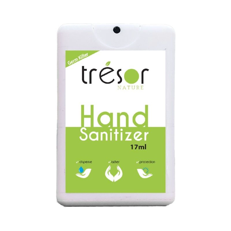 Tresor Nature Pocket Hand Sanitizer 17ml Pack of 3