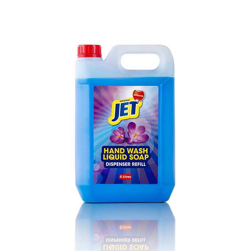 Jet Handwash Liquid Soap Floral Blue 5L