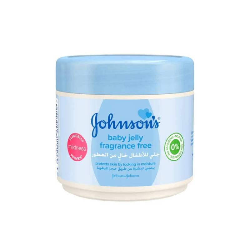 Johnsons Baby Jelly Unscented, Fragrance Free, Moisture Hypoallergenic & Free from Dyes, Mildness, Dermatologist and Pediatrician Tested, 100ml 2816