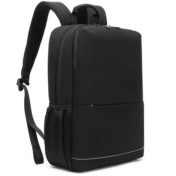 Coolbell Backpack Laptop Bag 15.6“ Man Women Packsack Messenger Case for Notebook Computer Black and Gray 10008