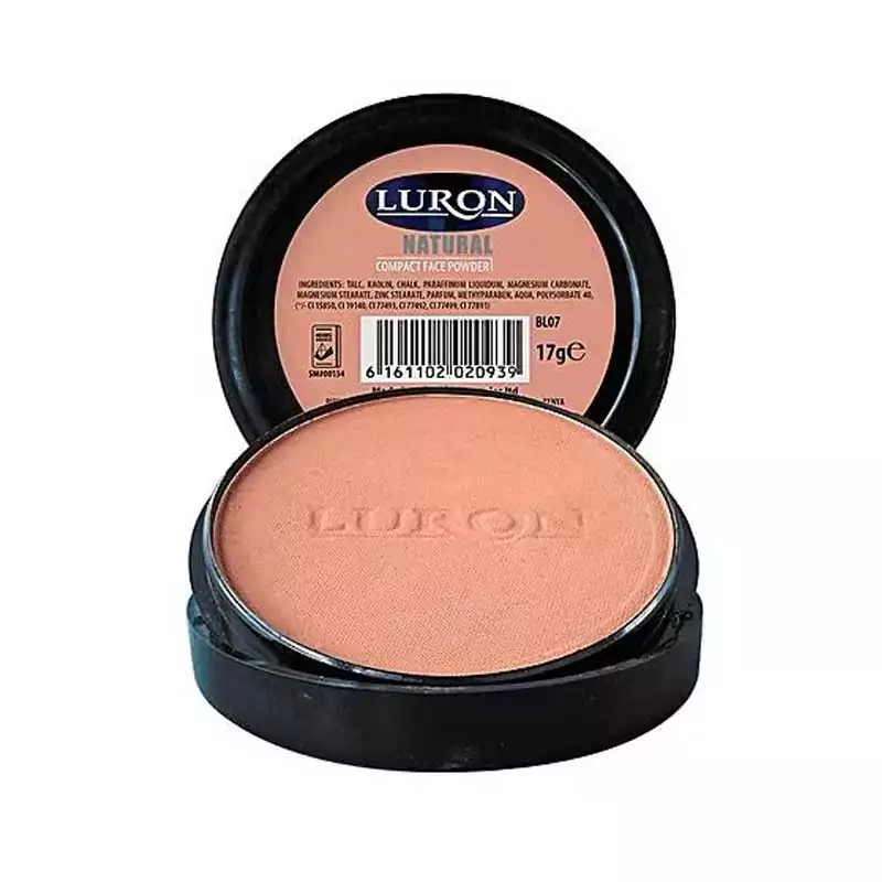 Luron Compact Powder Natural 17g BL07 Pack of 6