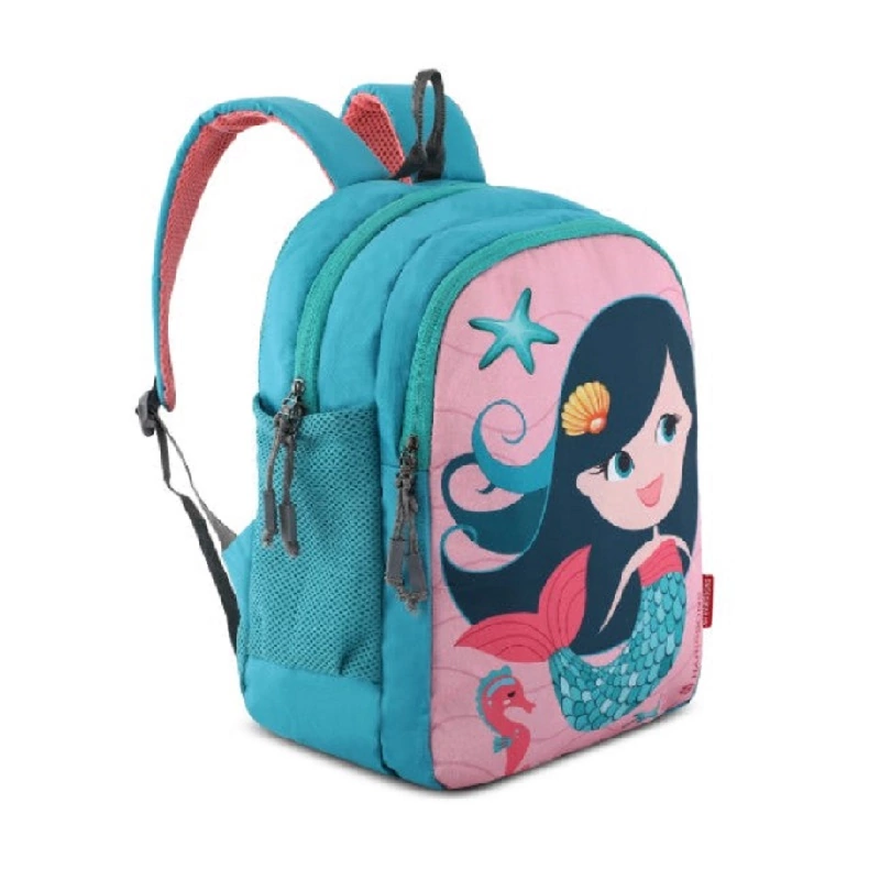 Harissons School Backpack Mermaid 19L 30 x 39 x 16cm Blue Pink