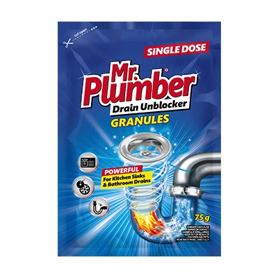 Shield-Home Mr Plumber Drain Unblocker - Granules 75g SH1247