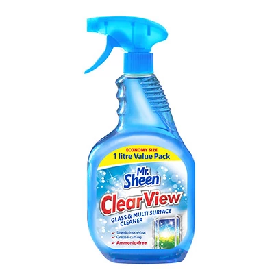 Mr Sheen Clearview Glass and Multisurface Cleaner 1L SH759