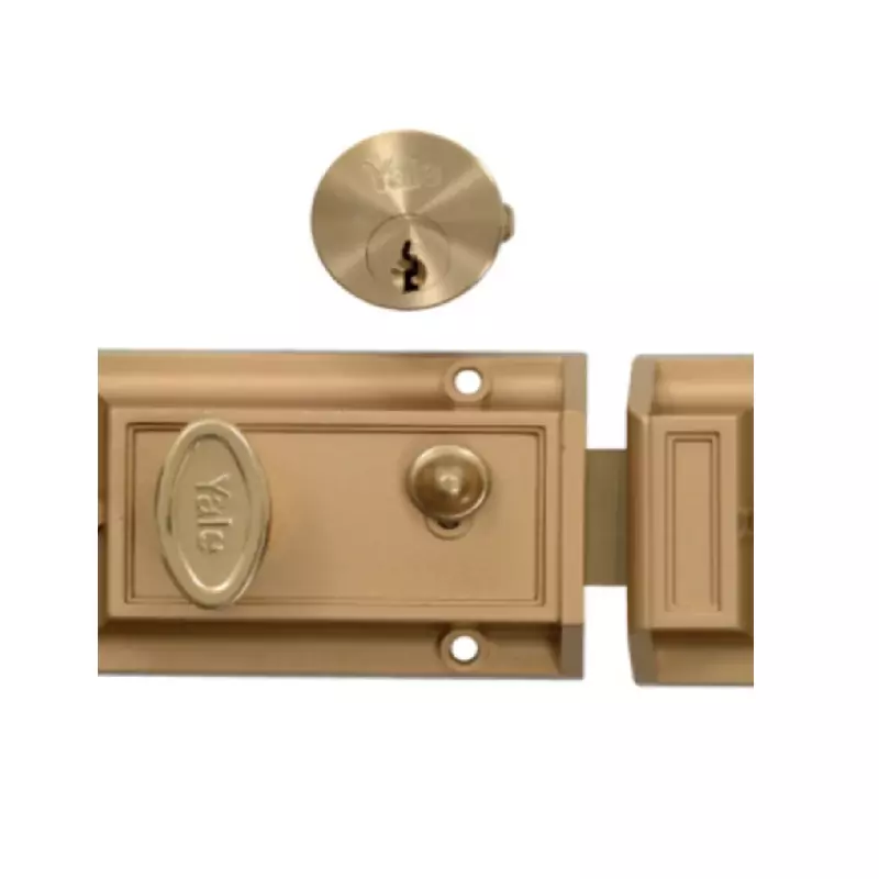 Yale Nightlatch Standard Cylinder Traditional DY-564-G Golden