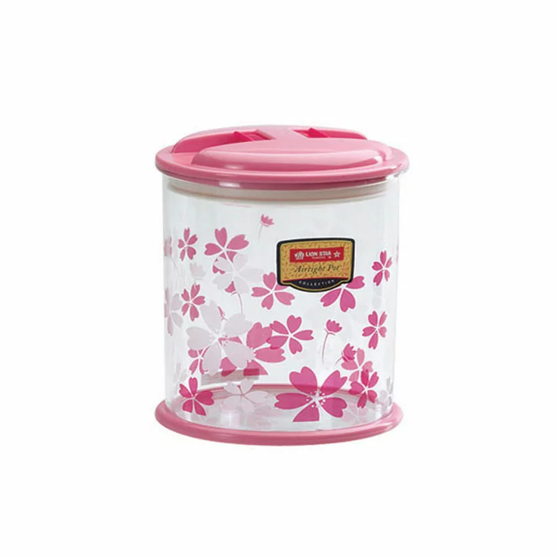 Lionstar Storage Plastic Jar 1250ML Fill's Pot 802 PT-36 Air Tight Container & Storage Space Saving Box BPA Free