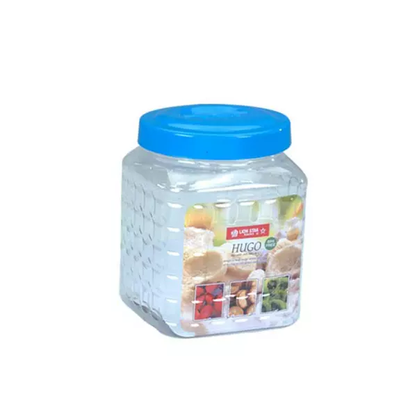 Lionstar Storage Square Jar 6L Hugo PP-53 Plastic Containers & Storage Space Saving Box BPA Free