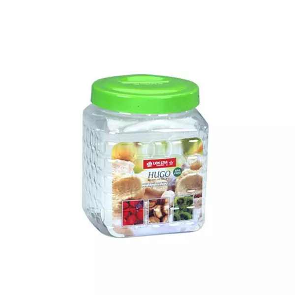 Lionstar Storage Square Jar 6L Hugo PP-53 Plastic Containers & Storage Space Saving Box BPA Free