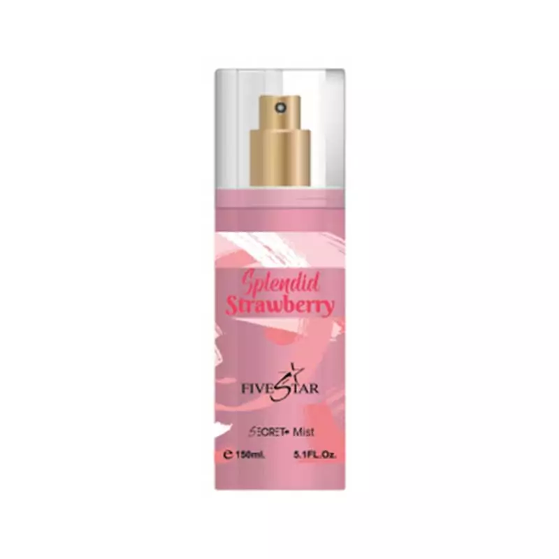 Fivestar Secret Mist Splendid Strawberry 150ml