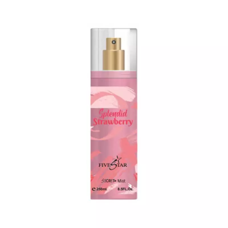 Fivestar Secret Mist Splendid Strawberry 250ml