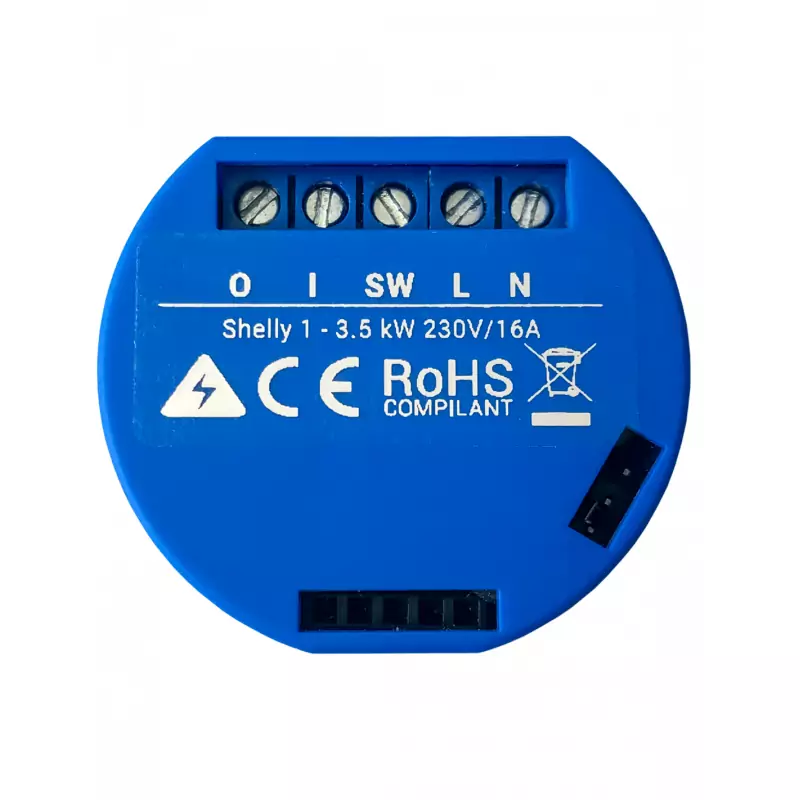 Shelly 1 Relay Switch Wireless WiFi Home Automation