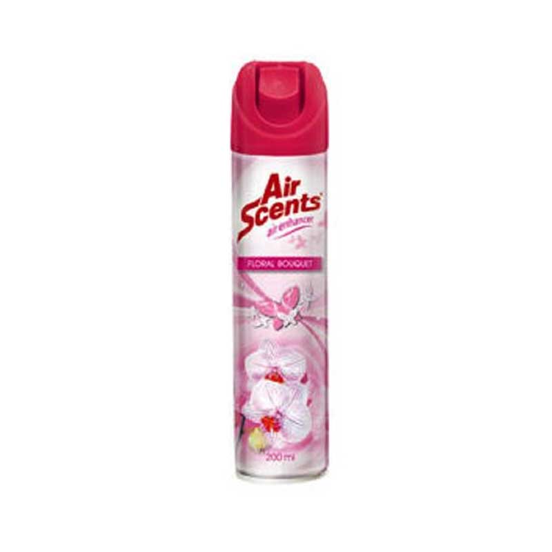 Shield-Home Air Scents Air Enhancer Aerosol 200ml Floral Bouquet SH408