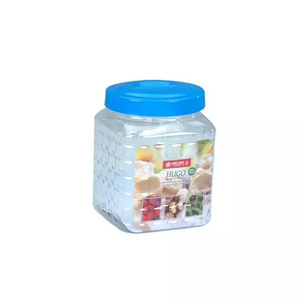 Lionstar Storage Square Jar 4L Hugo PP-51 Plastic Containers & Storage Space Saving Box BPA Free