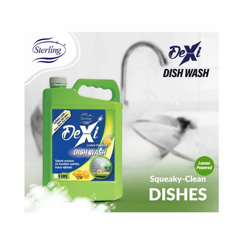 Dexi Dish Wash 5L Pack of 4pcs