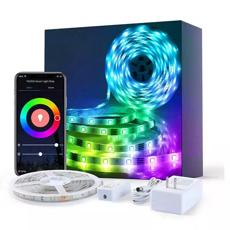 Tuya Smartlife WiFi LED Strip Light 5m Multicolour