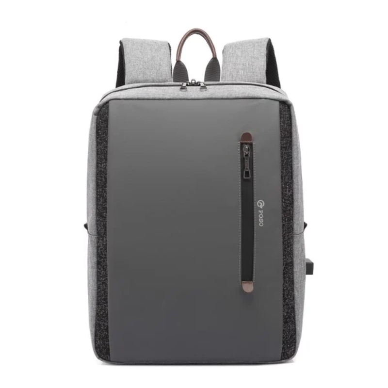 Coolbell Backpack 15.6" Hard Shell Front Black/Gray PS-633