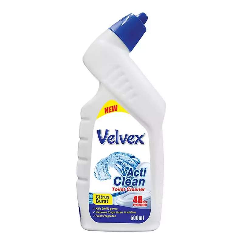 Velvex Toilet Cleaner 500ml Citrus Burst Pack of 12